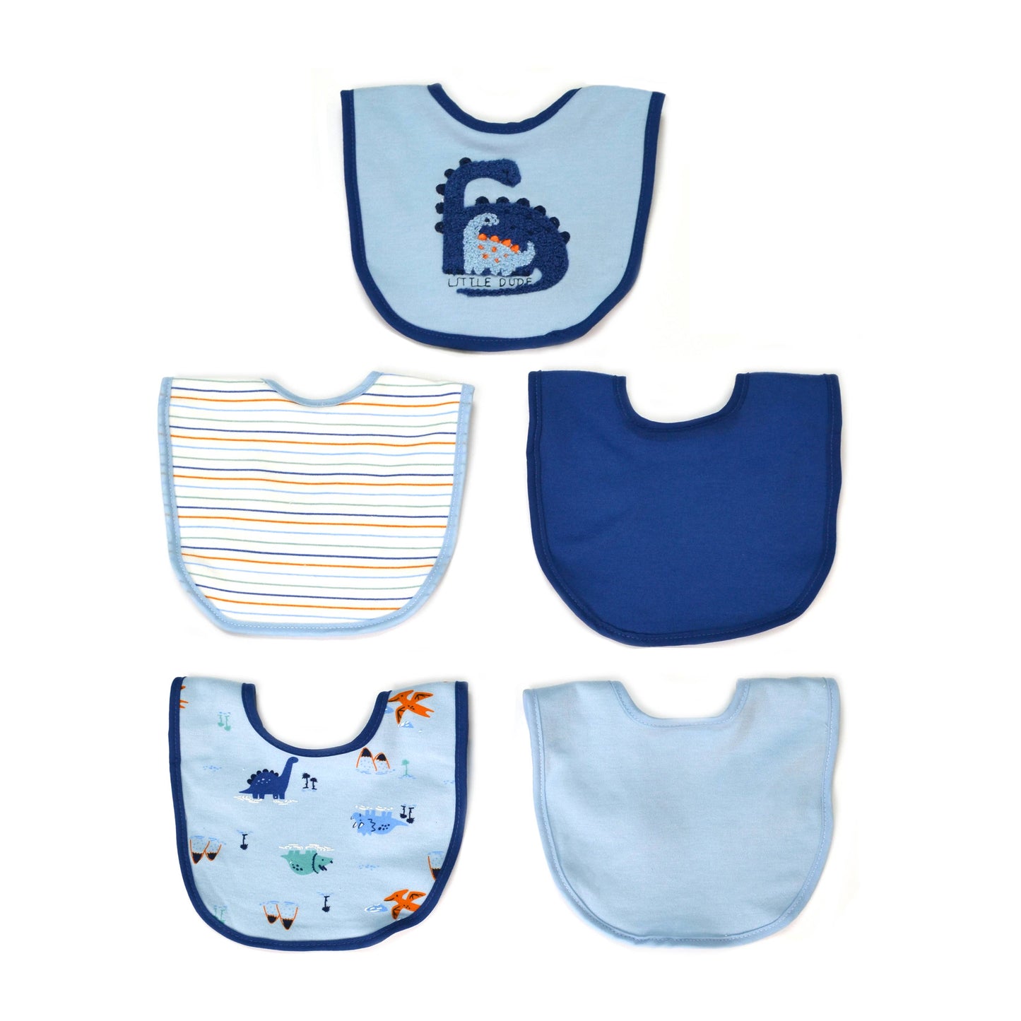 5 Pack Baby Bibs