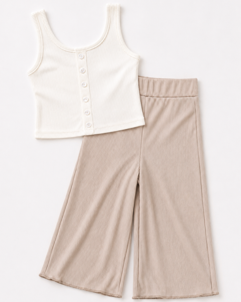 Josie Button Front Tank
