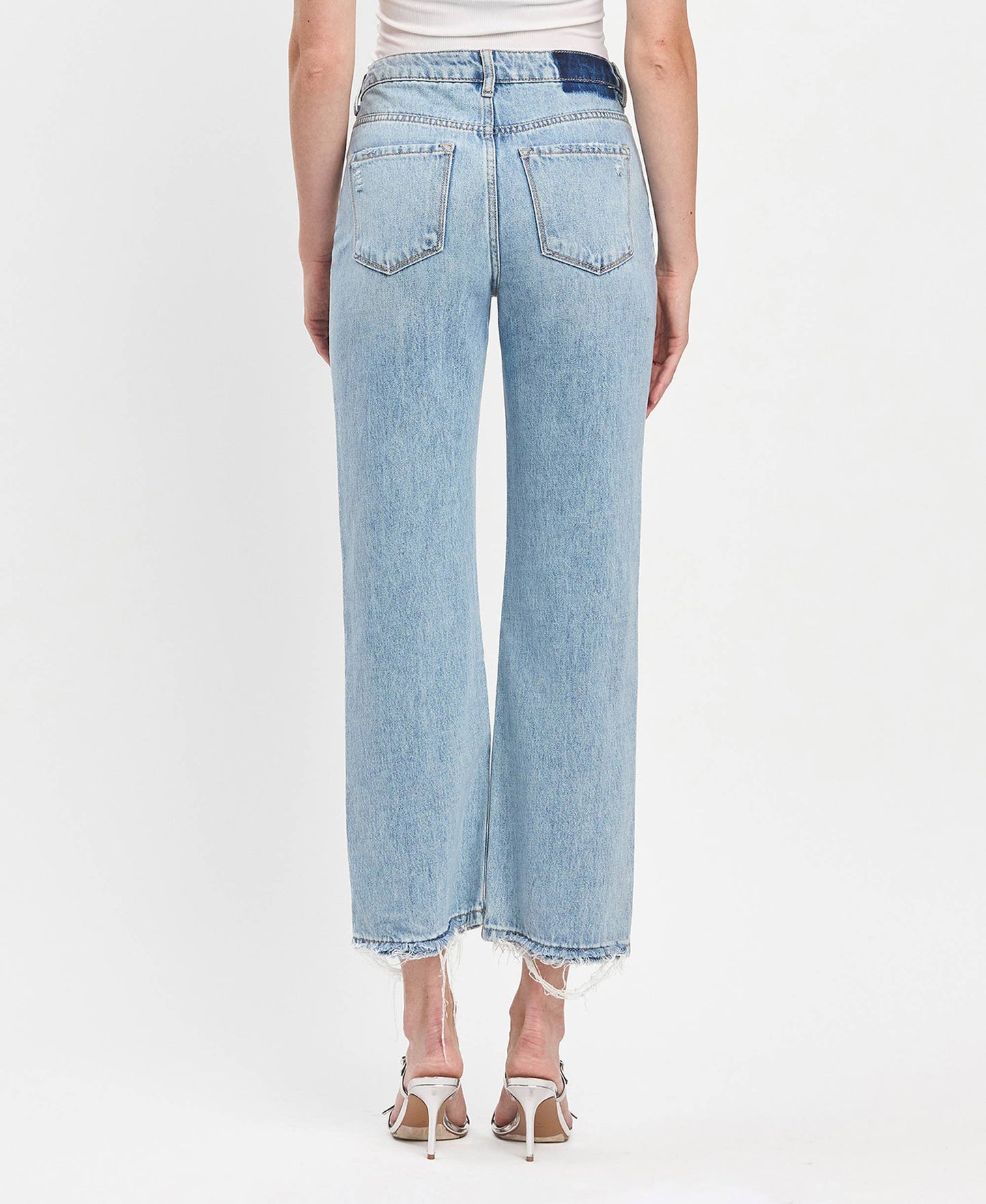 90's HR Slim Wide Jeans