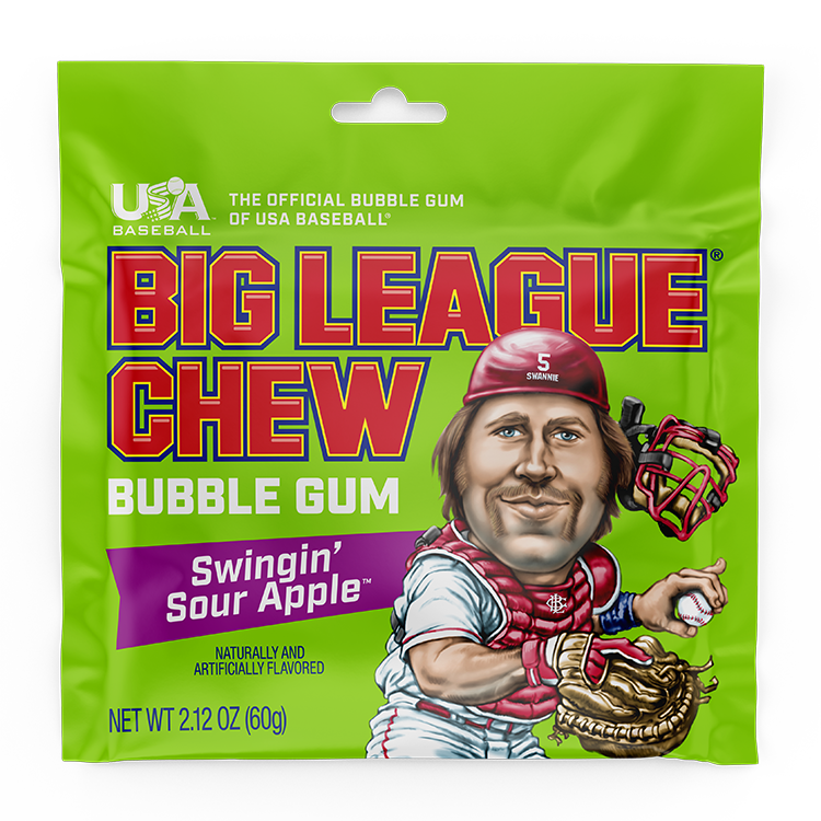 Big League Chew  Swingin' Sour Apple Gum