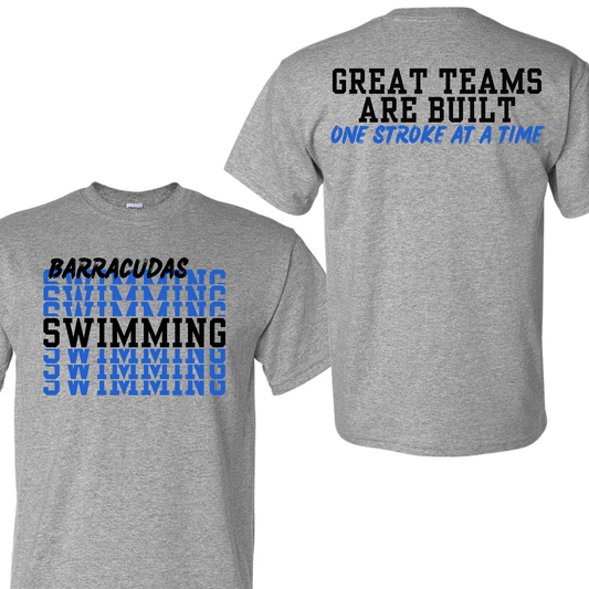 Barracudas Swimming Design
