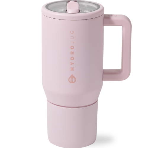 Pink Sand HydroJug 20 oz Traveler Tumbler: Pink Sand