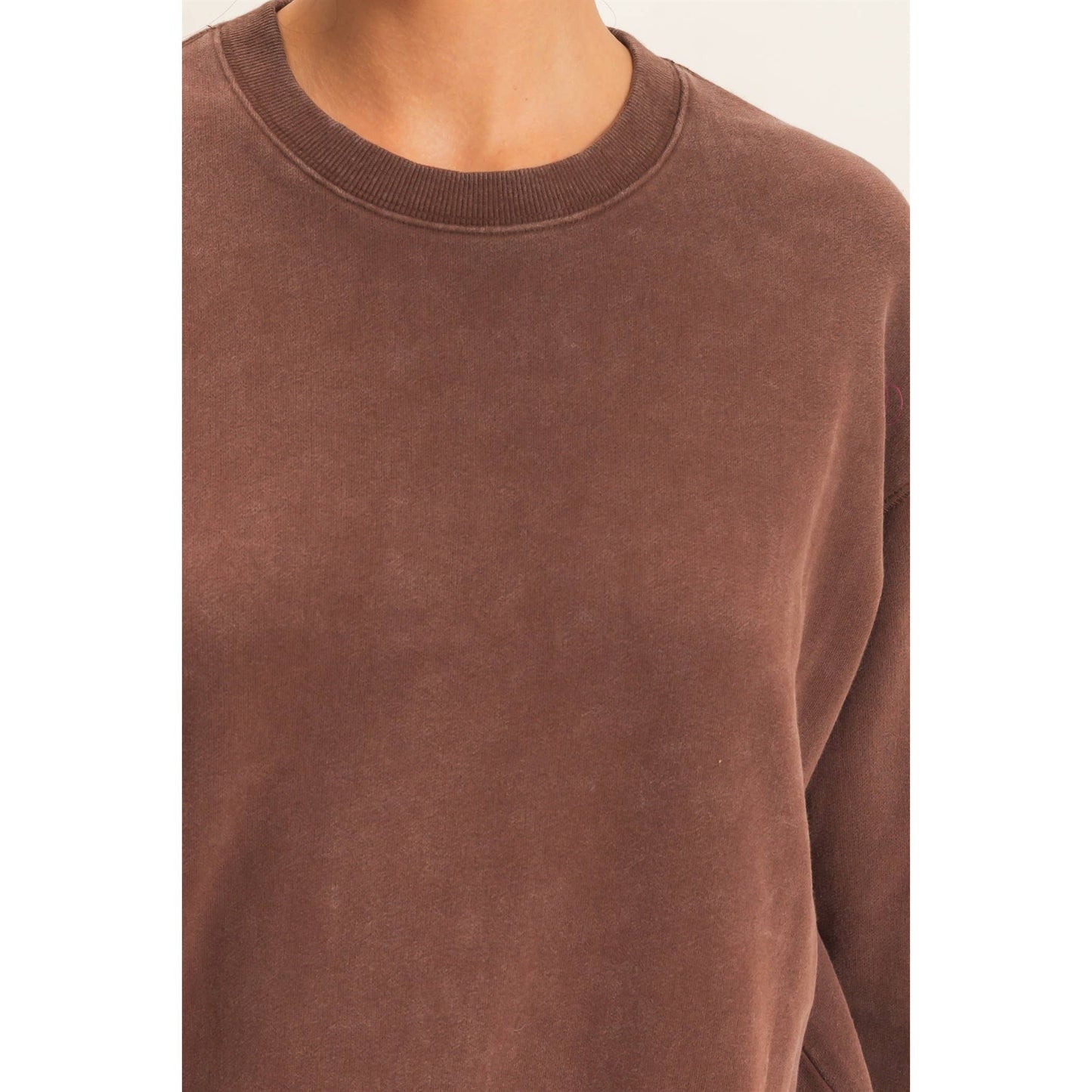 Acid Wash Sweatshirt