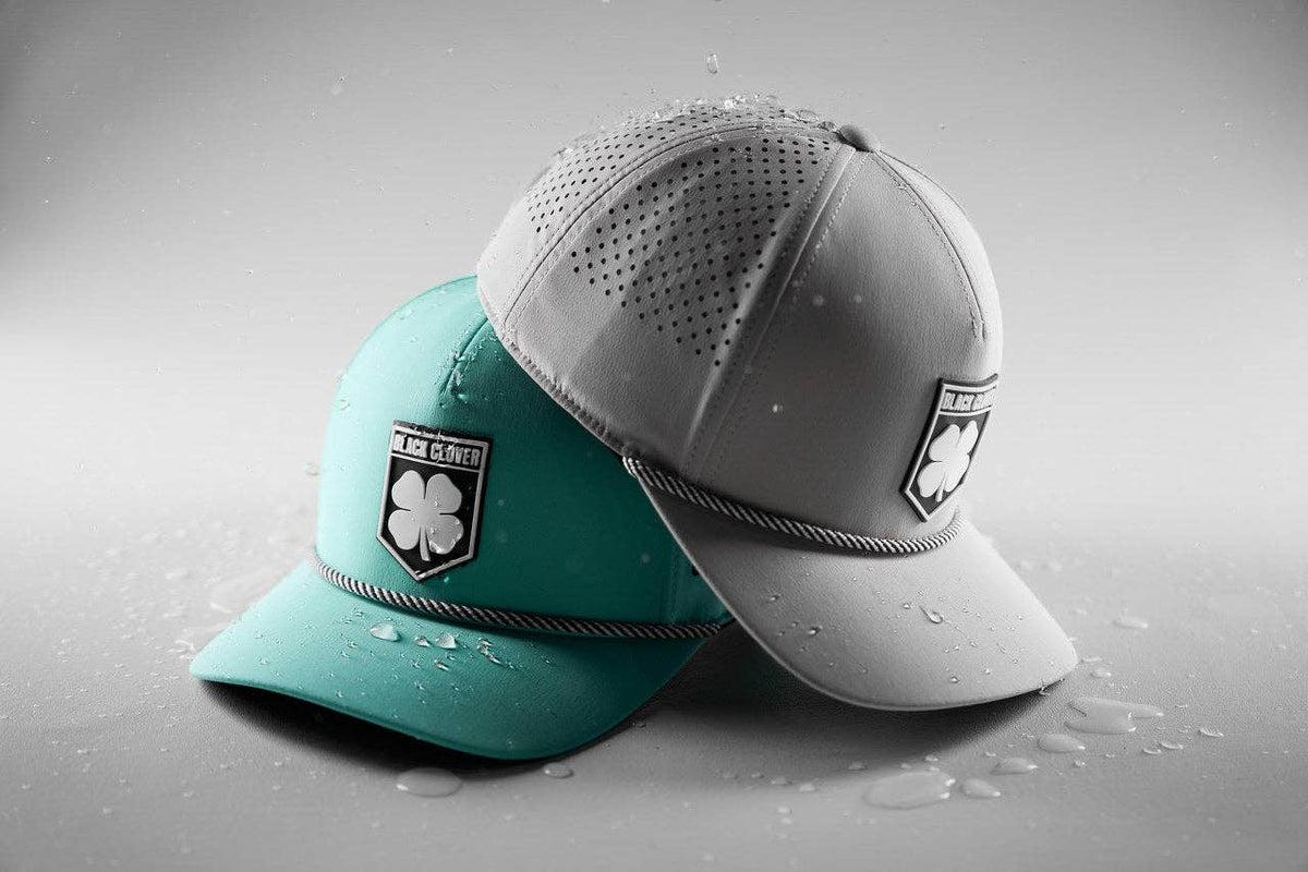 Duke 2 - Blue Water-Resistant Hat: SNAPBACK