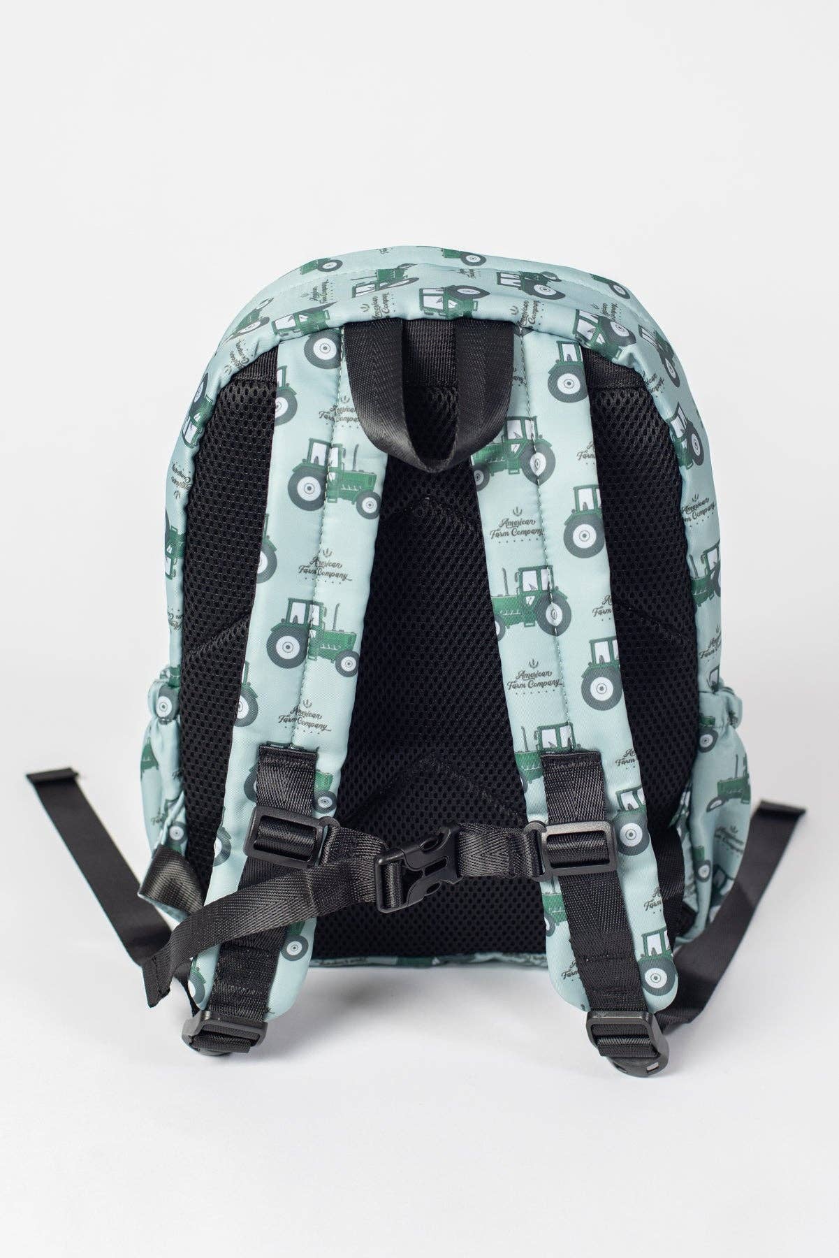Green Tractor Backpack:17" Standard