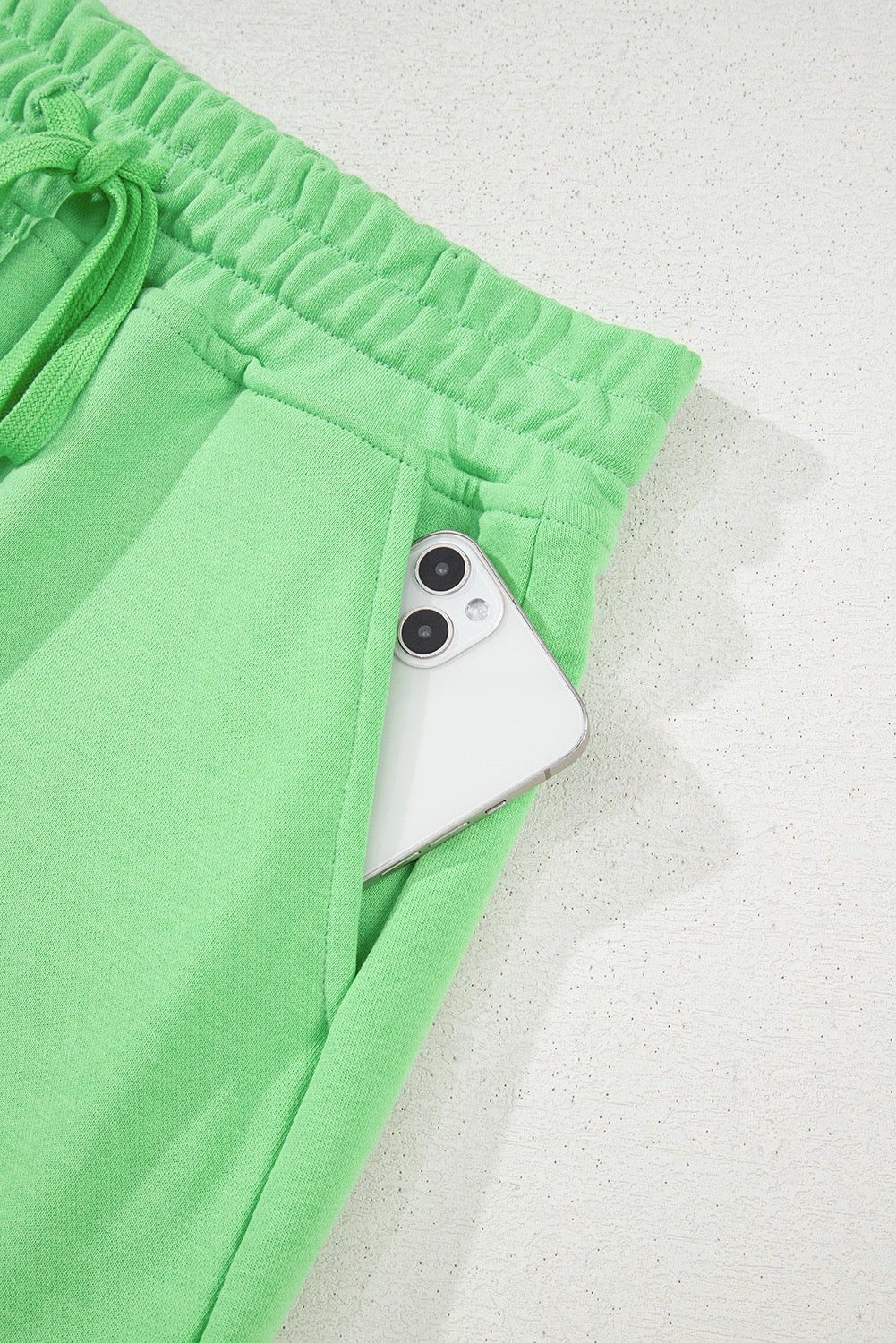 Light Green French Terry Skort