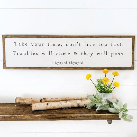 Lynyrd Skynyrd Simple Man Lyric