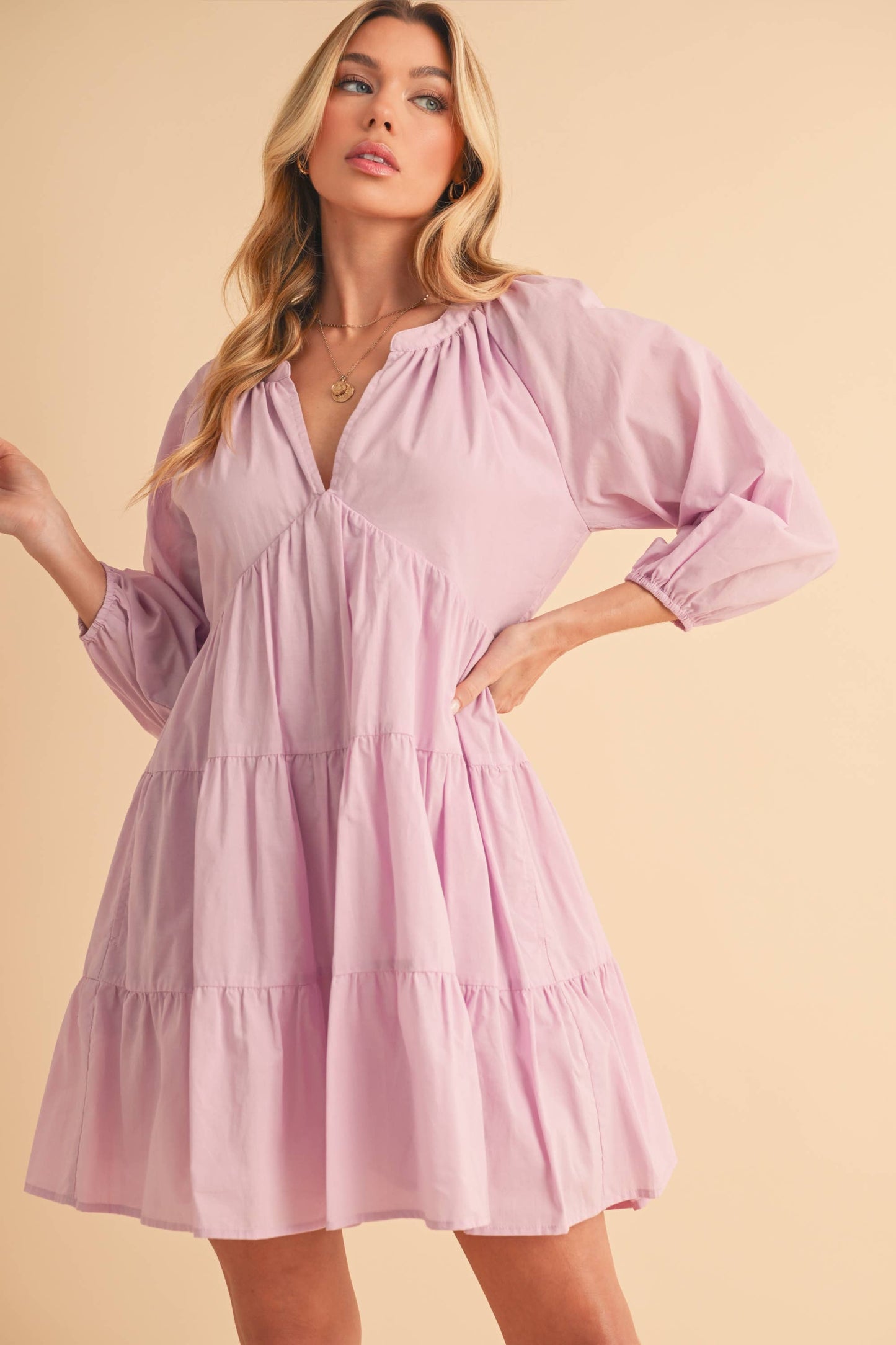 Jenay Tiered Dress