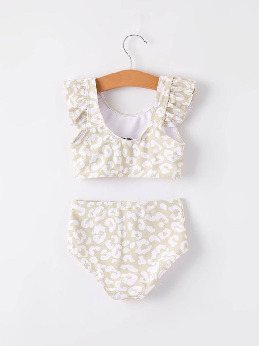 Leopard Girls' Swimsuit