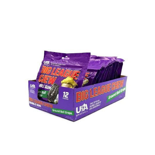 Big League Chew Ground Ball Grape Gum
