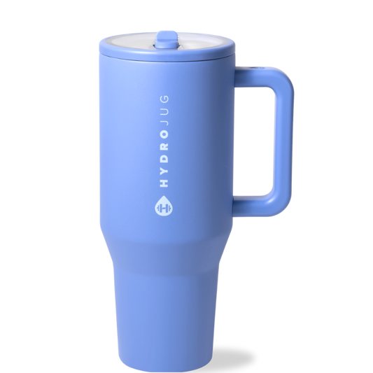 Light Blue HydroJug 32 oz Traveler Tumbler