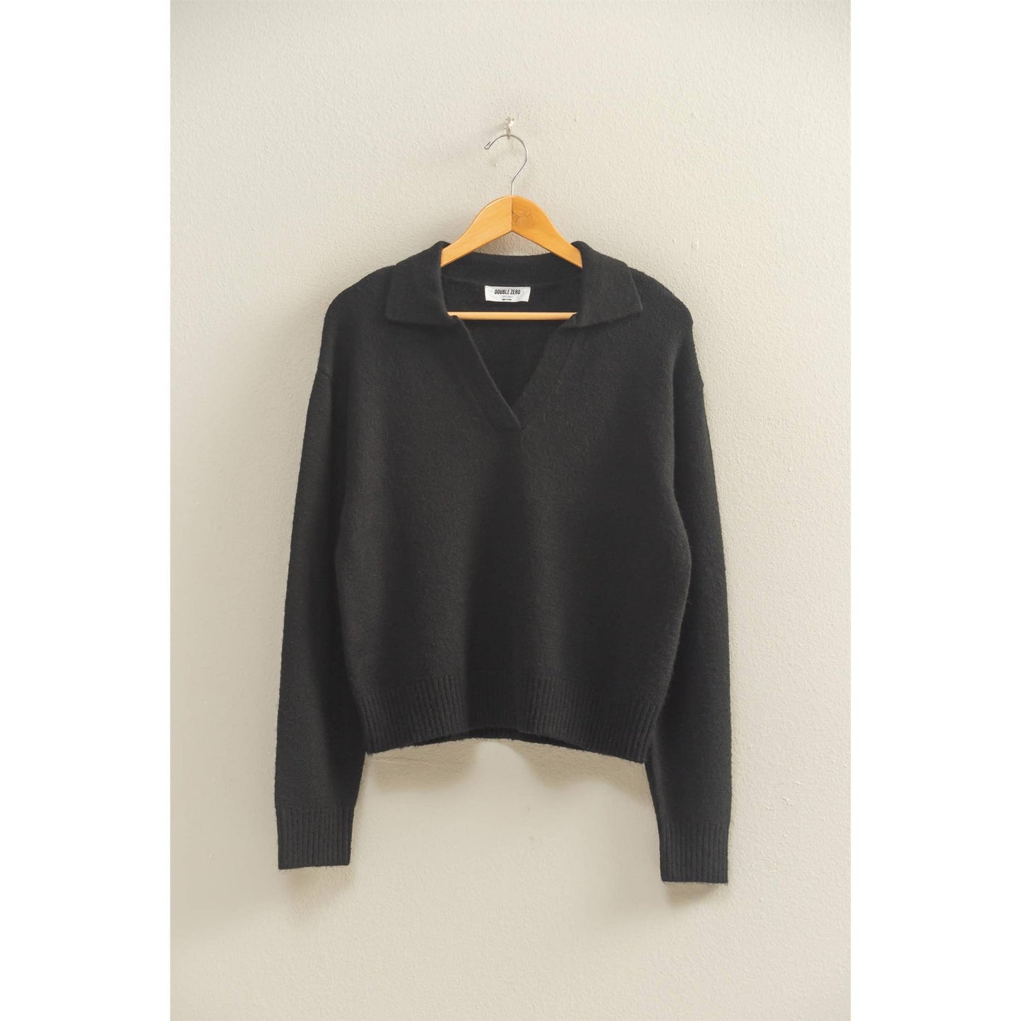 Collared V Neck Sweater