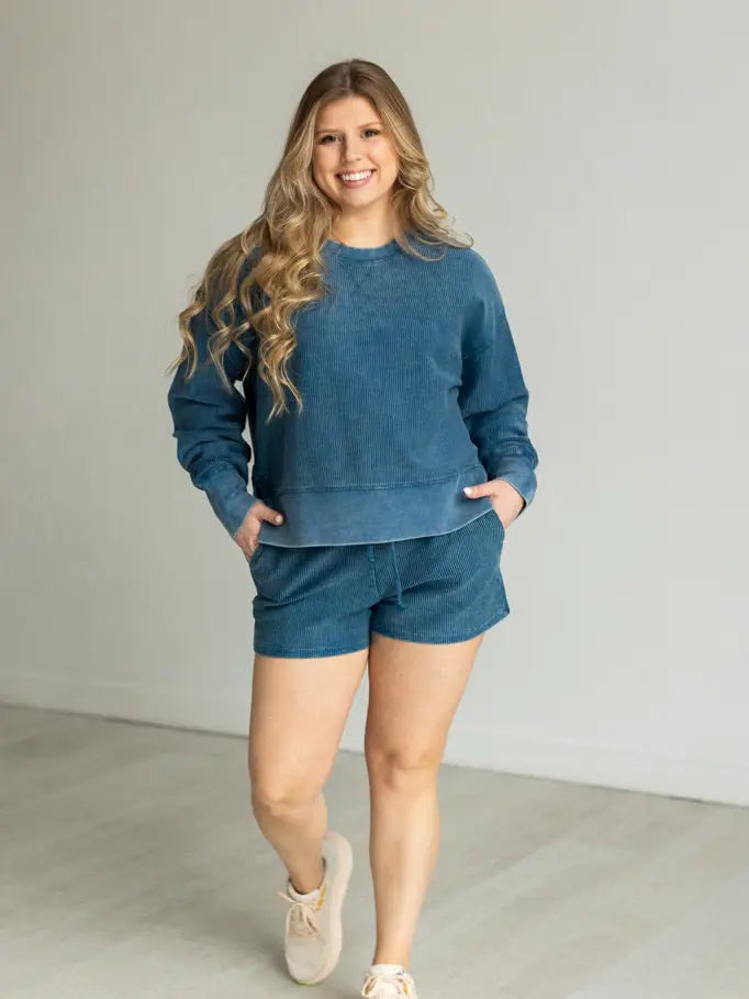 CORDED SHORTS