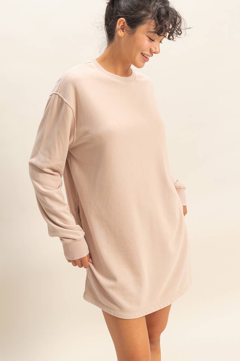 Mini Sweatshirt Dress