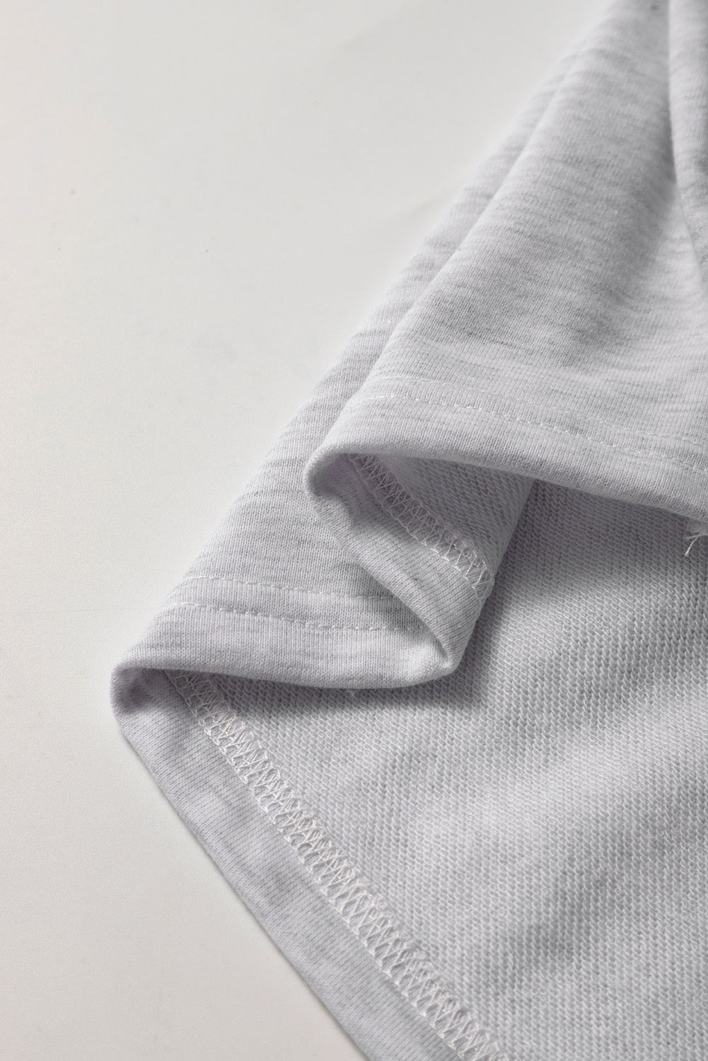 Light Grey French Terry Skort