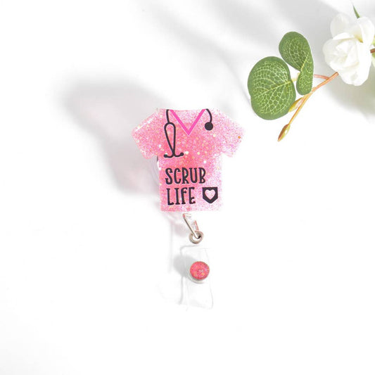 Glitterific Scrub Life Top