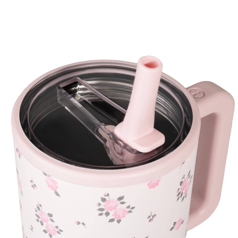 Wildrose HydroJug 32 oz Traveler Tumbler: Wildrose