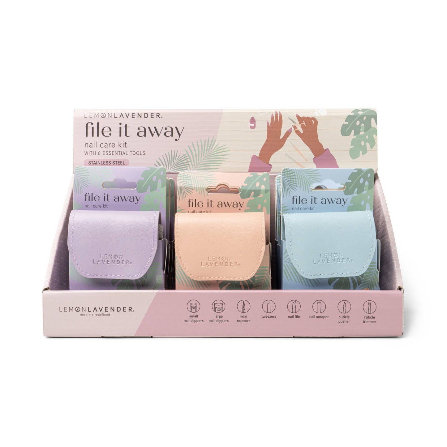 Lemon Lavender Nail Kit