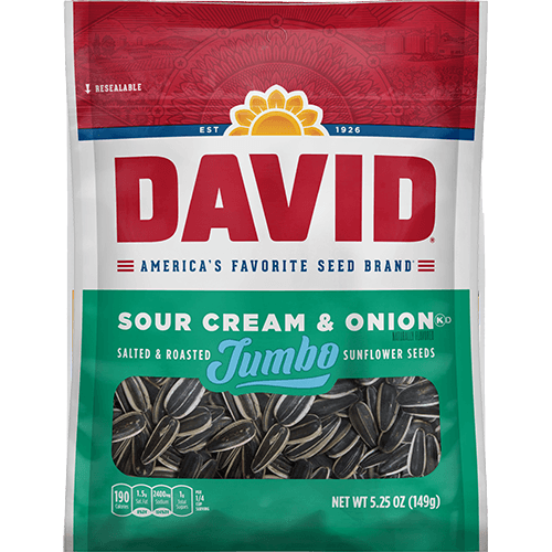David Sunflower Seeds, Sour Cream & Onion