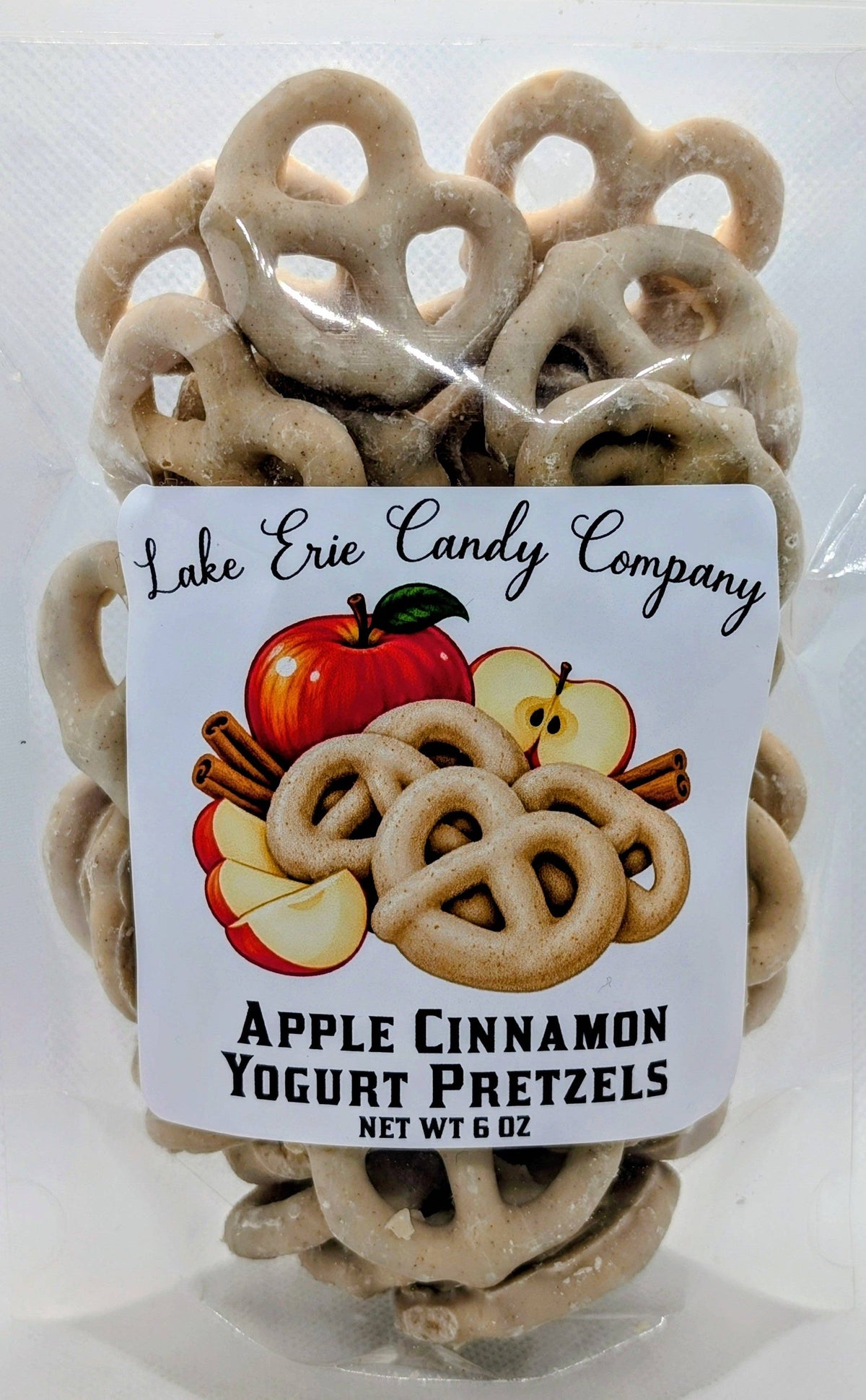 Apple Cinnamon Yogurt Pretzels