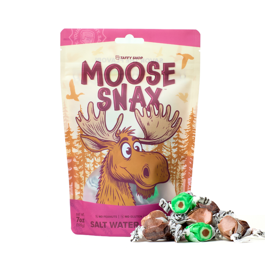 Moose Snax Salt Water Taffy Bag