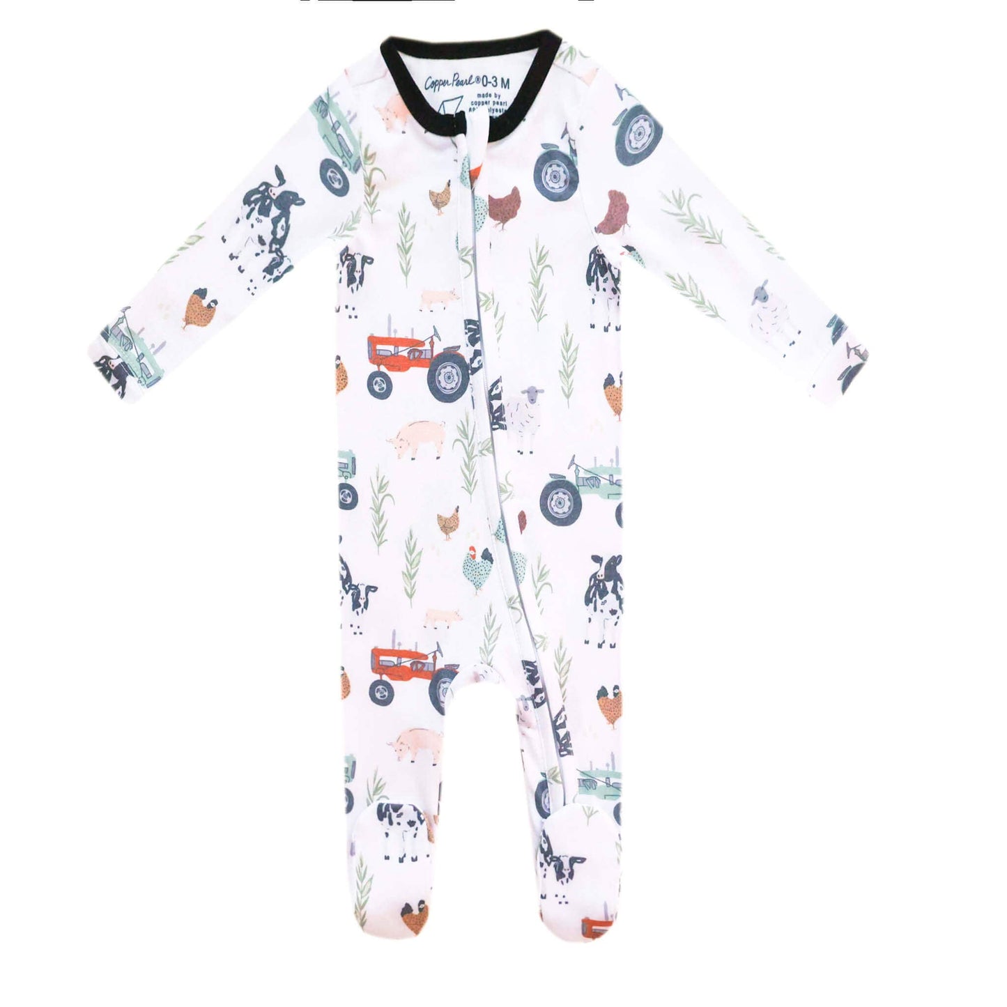 Zip-Up Footie Pajama - Jo
