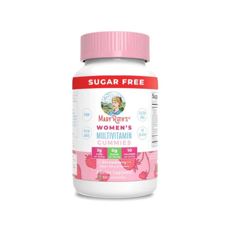 Strawberry Women's Multivitamin Gummies, Vegan, Sugar Free