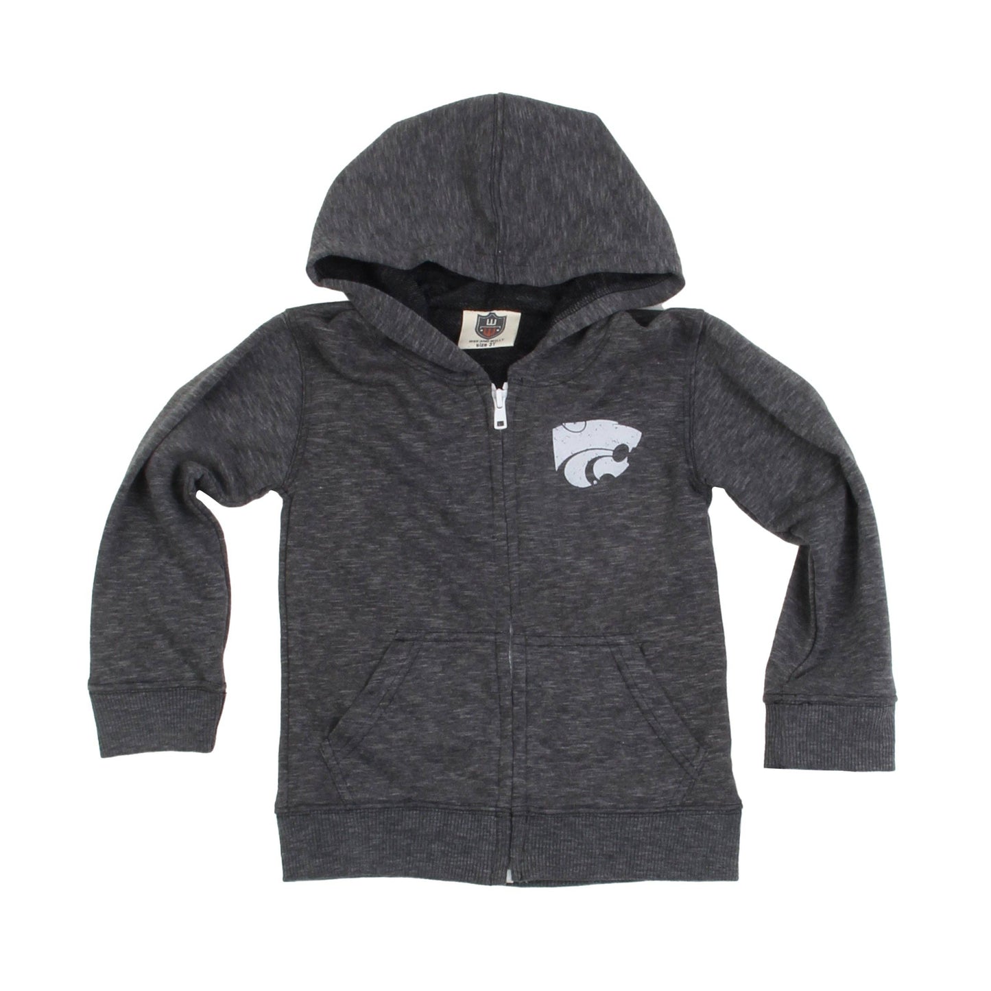 Kansas State Wildcats Youth Blend Zip Hoodie: 3T