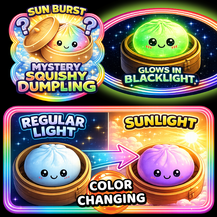 Fun Doh Color Changing Dumpling Squishy