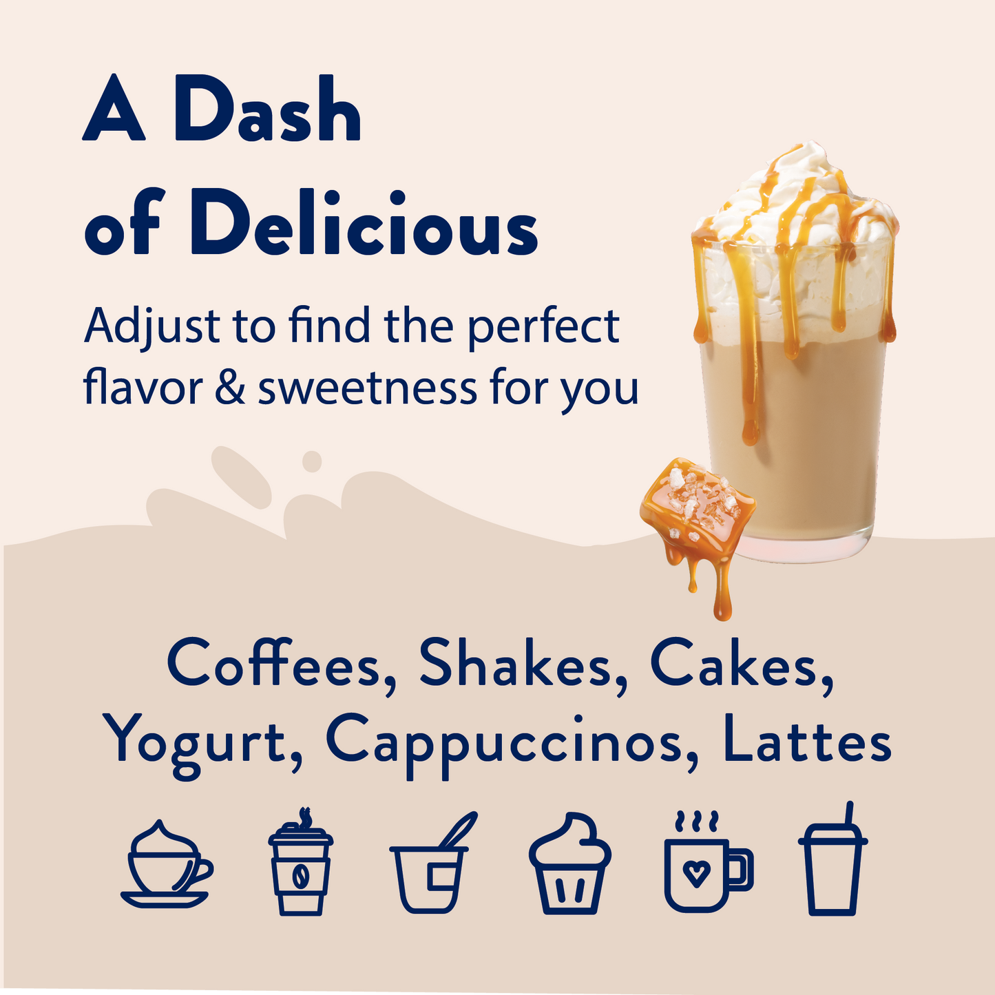 Naturally Sweetened Salted Caramel Syrup - 375ml