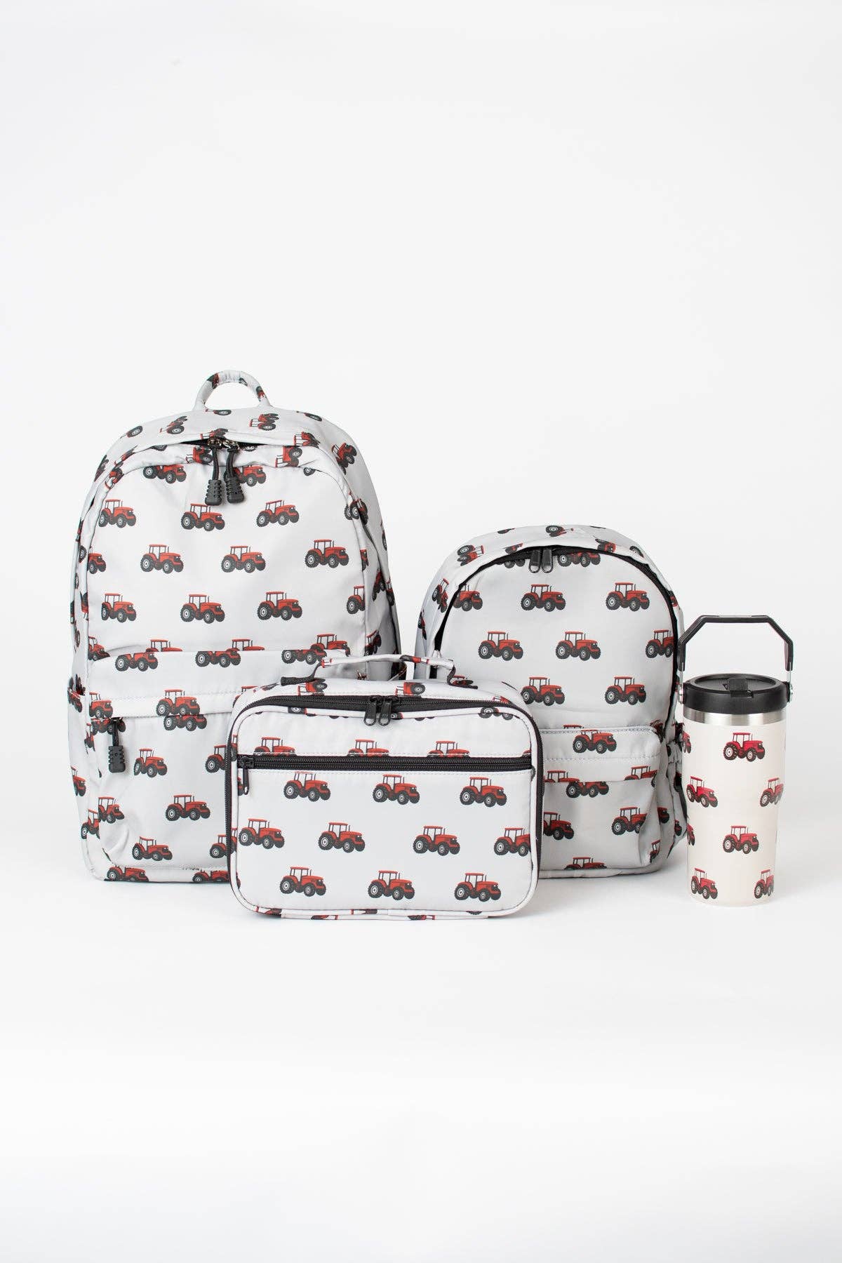 Classic Red Tractor Lunch Bag