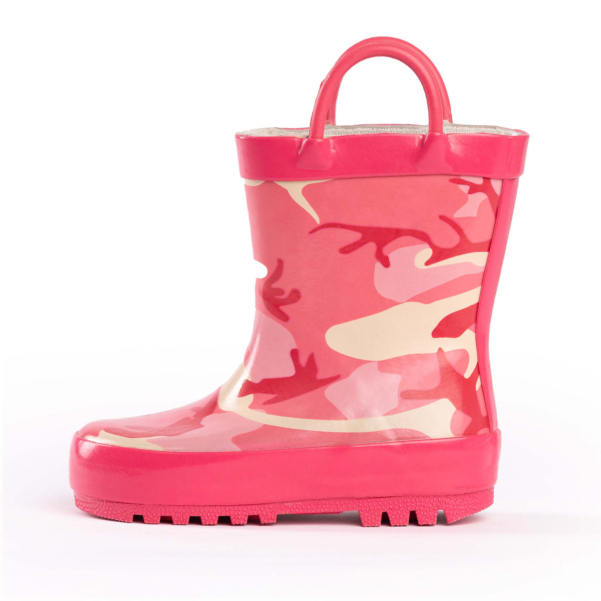 Norty Toddlers Kids Boys Girls Waterproof Rubber Rain Boots: 10 Toddler