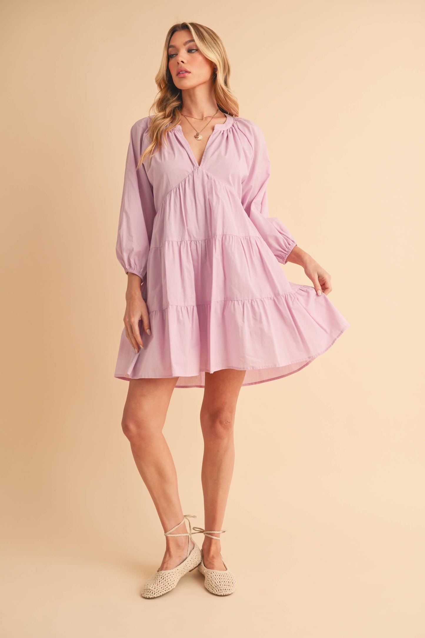 Jenay Tiered Dress