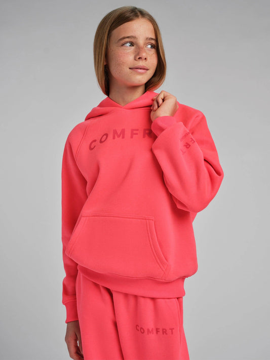 Neon Tranquil Kids Hoodie