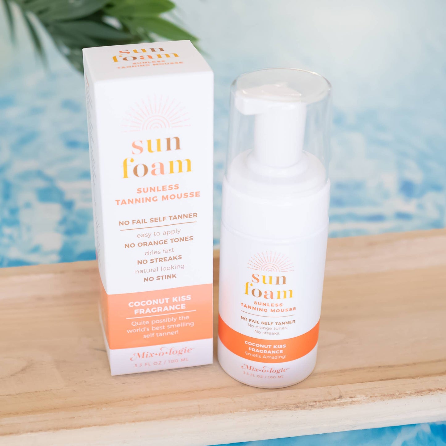 SunFoam Tanning Mousse Self Tanner: White
