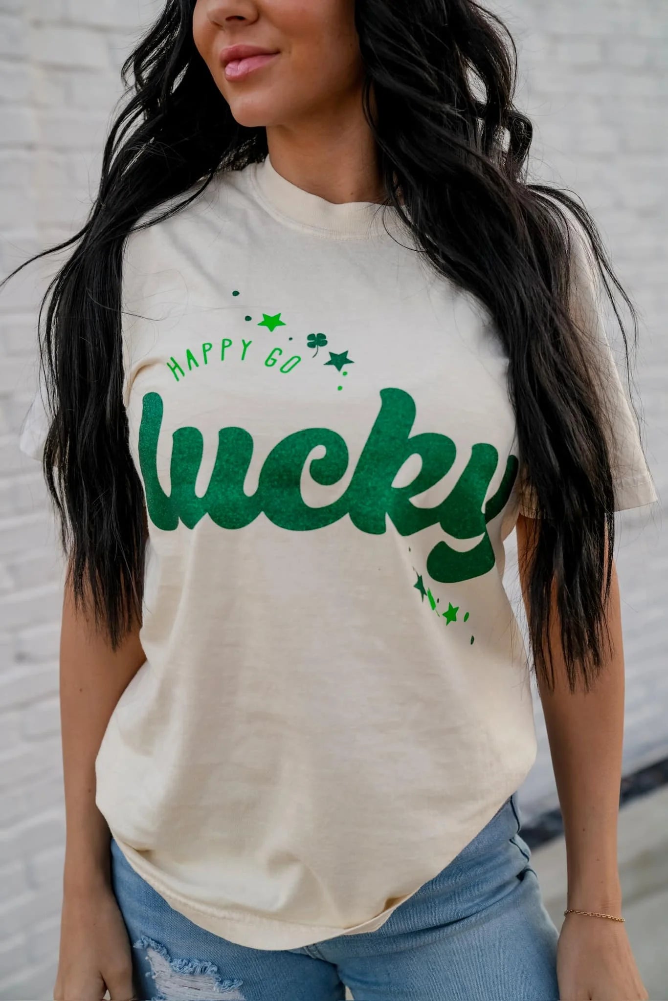 Happy Go Lucky Tee