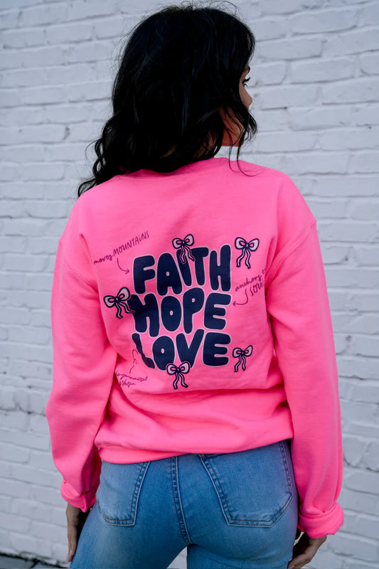 Faith Love Hope Sweatshirt