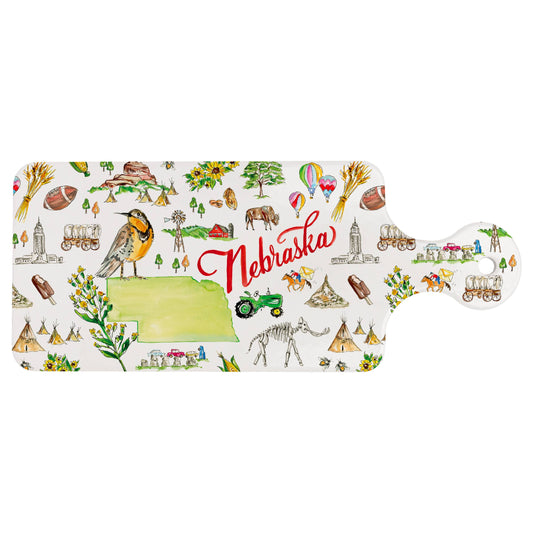 Nebraska NE Rosanne Beck State Collection CUTErie Board
