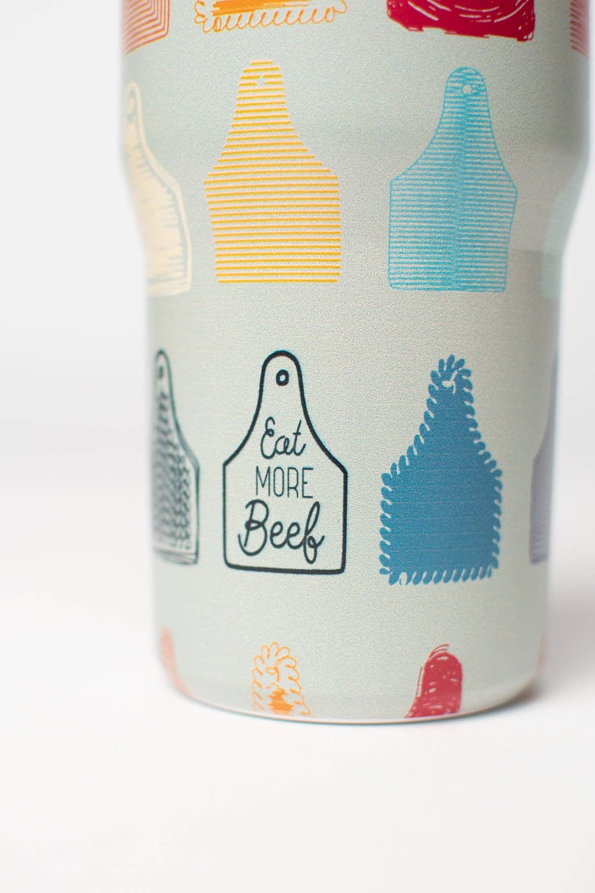 Ear Tags 20oz Kids Bucket Handle Tumbler
