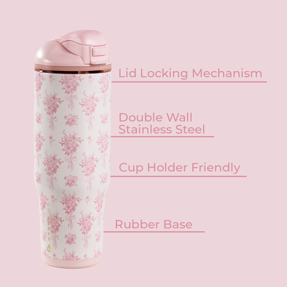 Bouquet HydroJug 32oz Ease2o Water Bottle