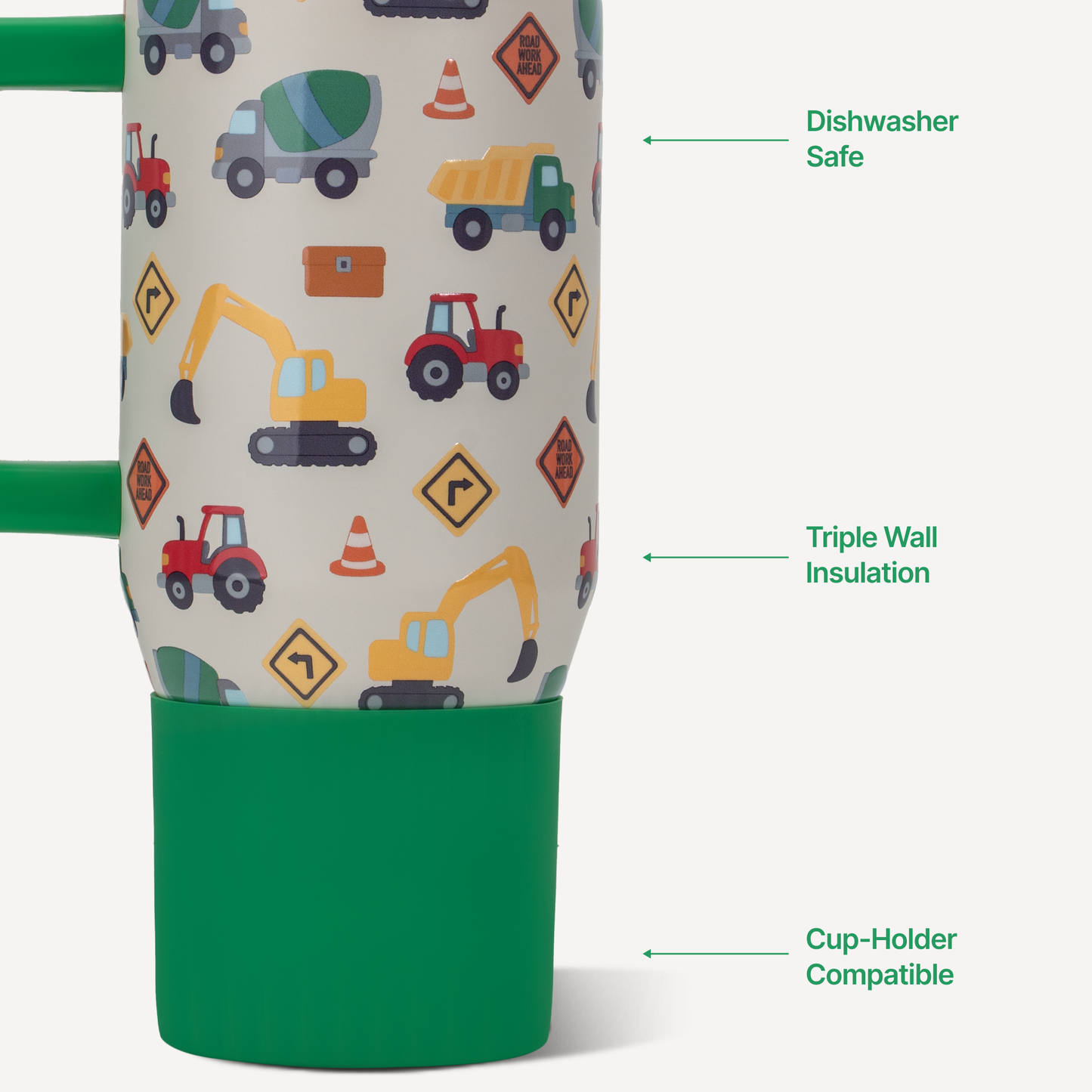 Under Construction HydroJug 20 oz Traveler Tumbler