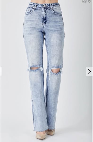 HR Long Straight Jeans