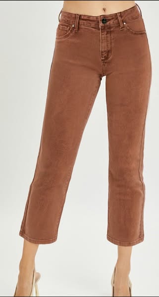 MR Straight Crop Jeans