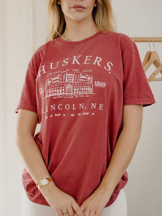 Nebraska Huskers Stadium Tee