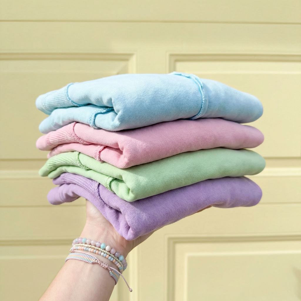 Waffle Ash Wash Top