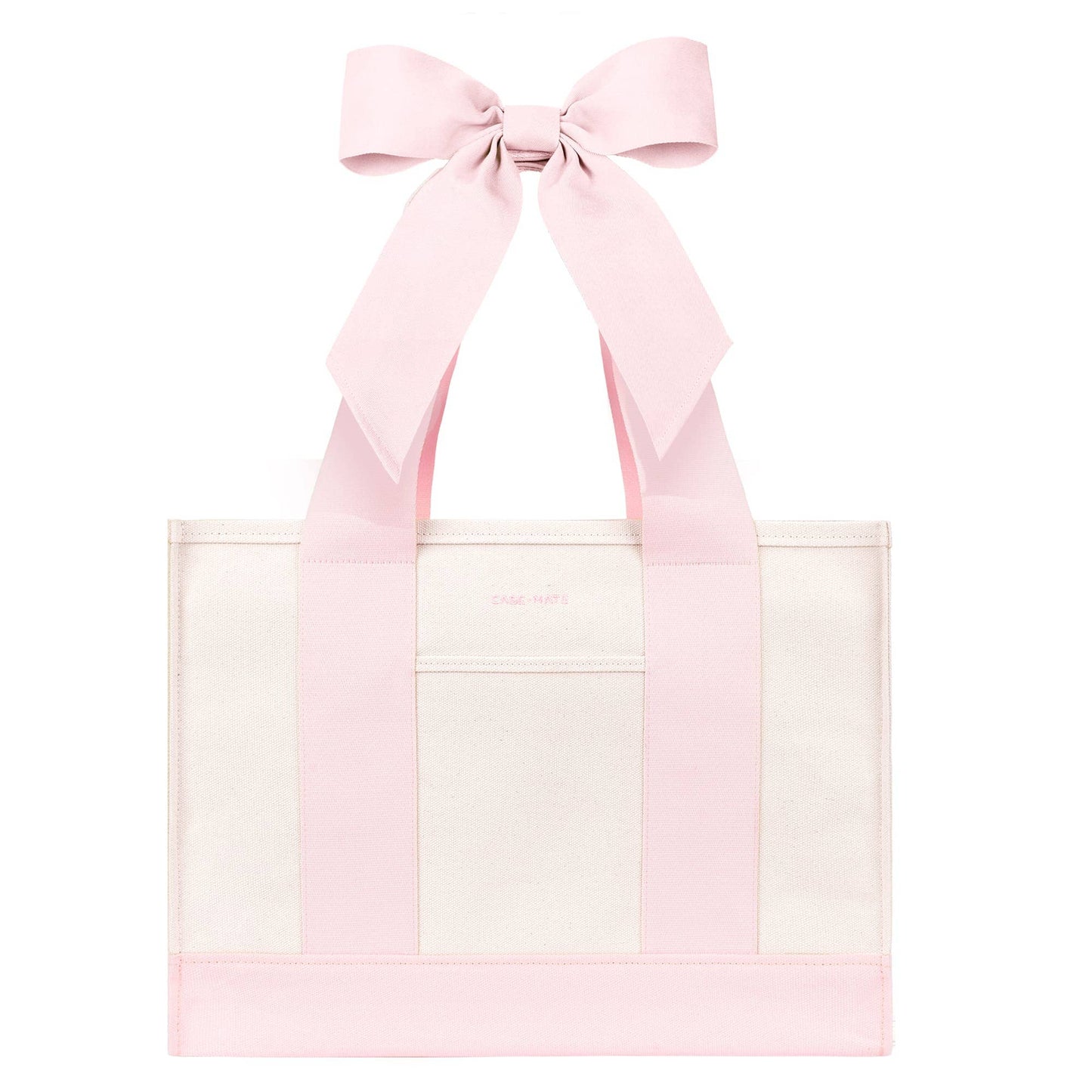 Case-Mate Canvas Tote: Ballet Pink Bow