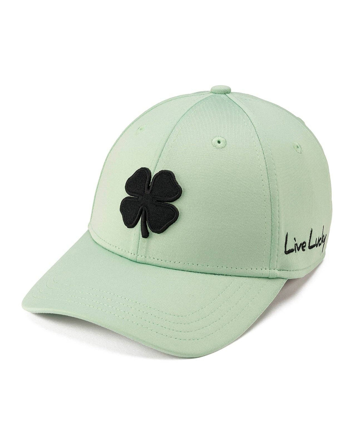 Premium Clover 142 Green Fitted Performance Hat: L/XL