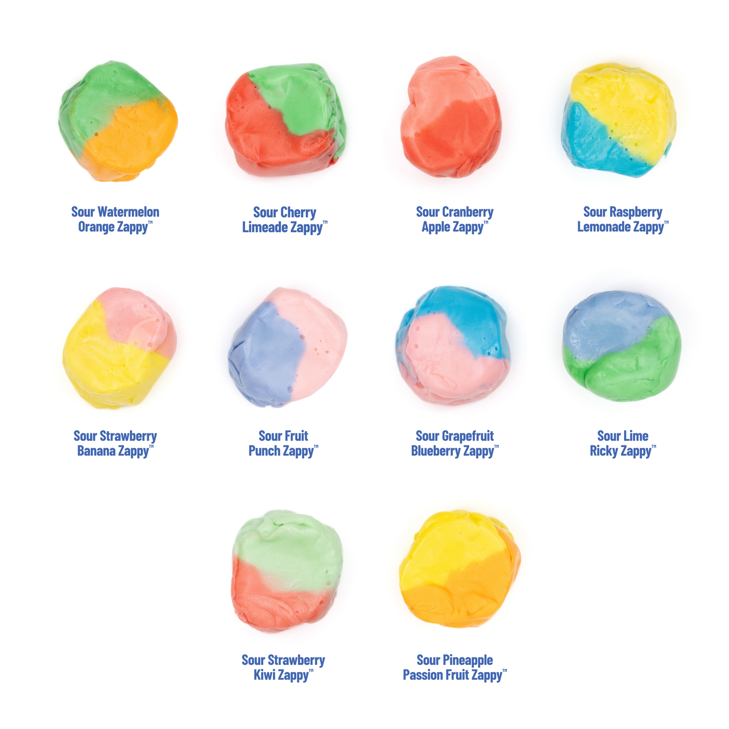 Sour Zappy Taffy Troll Bag