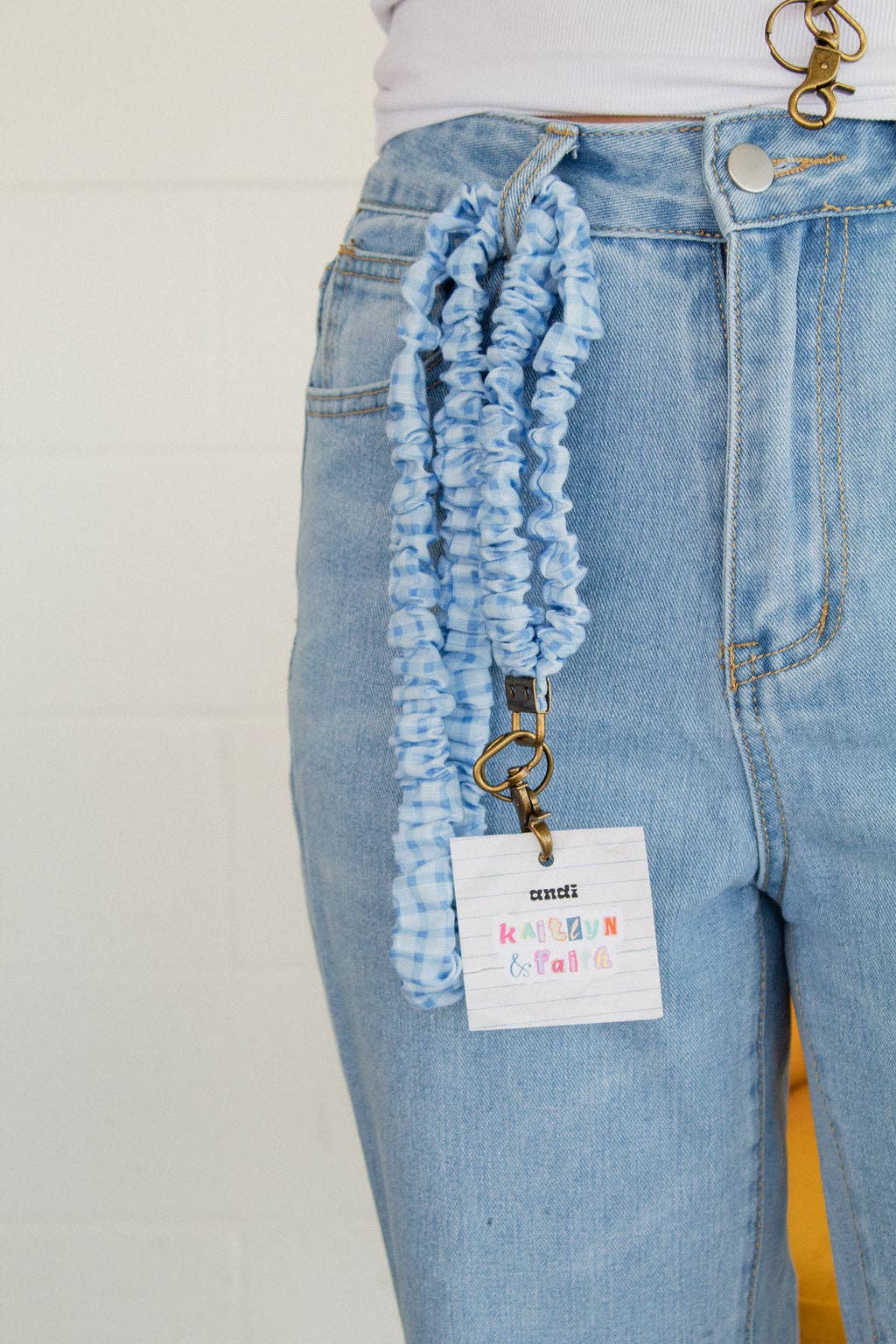 Blue Skies Lanyard