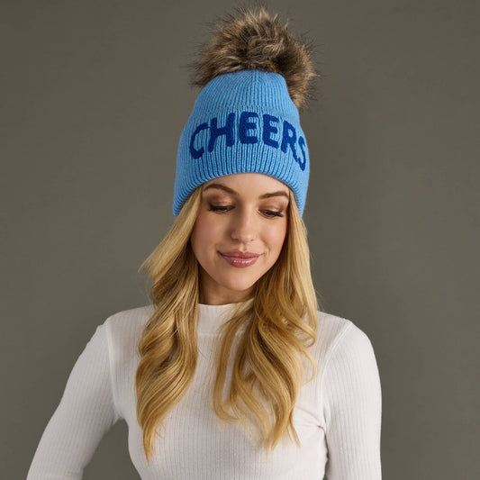 Cheers Knit Pom Hat